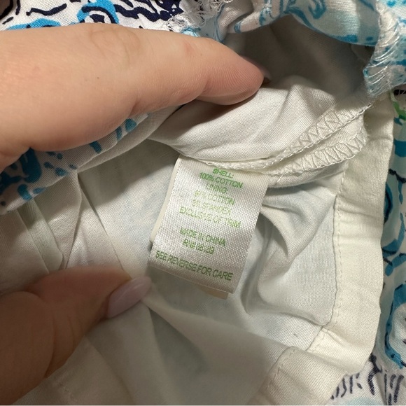 NWOT Lily Pulitzer Marigold Skort Sealife/Ocean themed Size 0 Multicolor - Picture 10 of 10